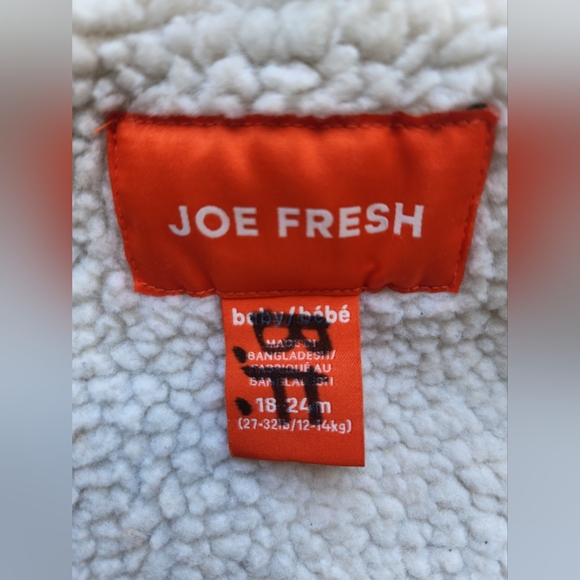 Joe Fresh Brown Sherpa Corduroy Jacket - Picture 4 of 4